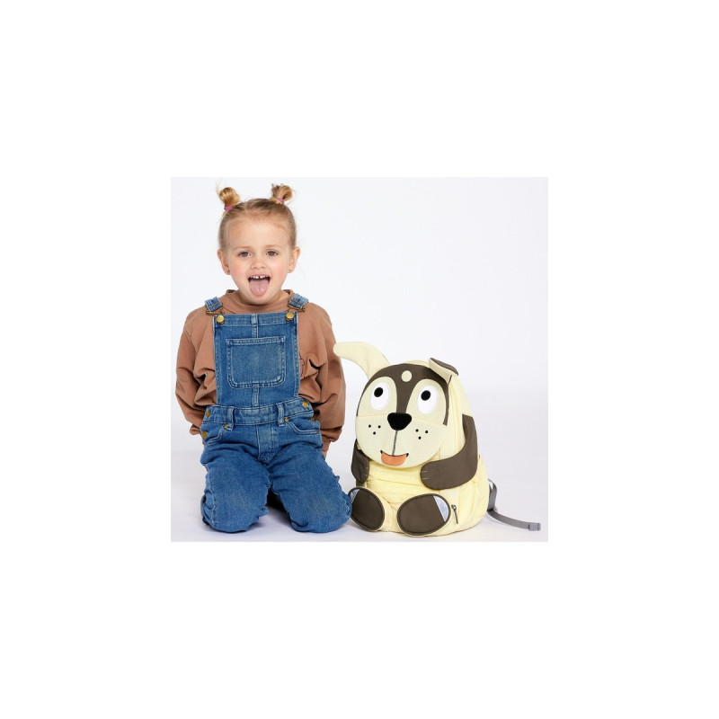 Affenzahn Großer Freund Tonie Hund, Rucksack(hellbraun/braun)