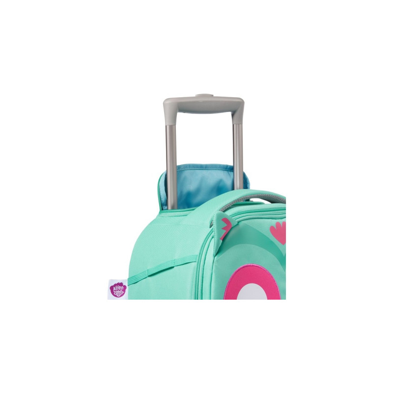 Affenzahn KinderKoffer Eluise Eule, Trolley(türkis/rosa)