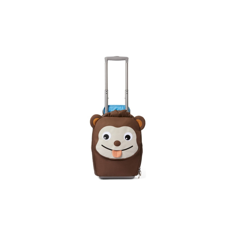 Affenzahn Kinderkoffer Affenzahn, Trolley(dunkelbraun/hellbraun)