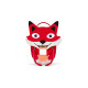 Affenzahn Kleiner Freund Fuchs, Rucksack(orange/schwarz, Alter 1-3 Jahre)