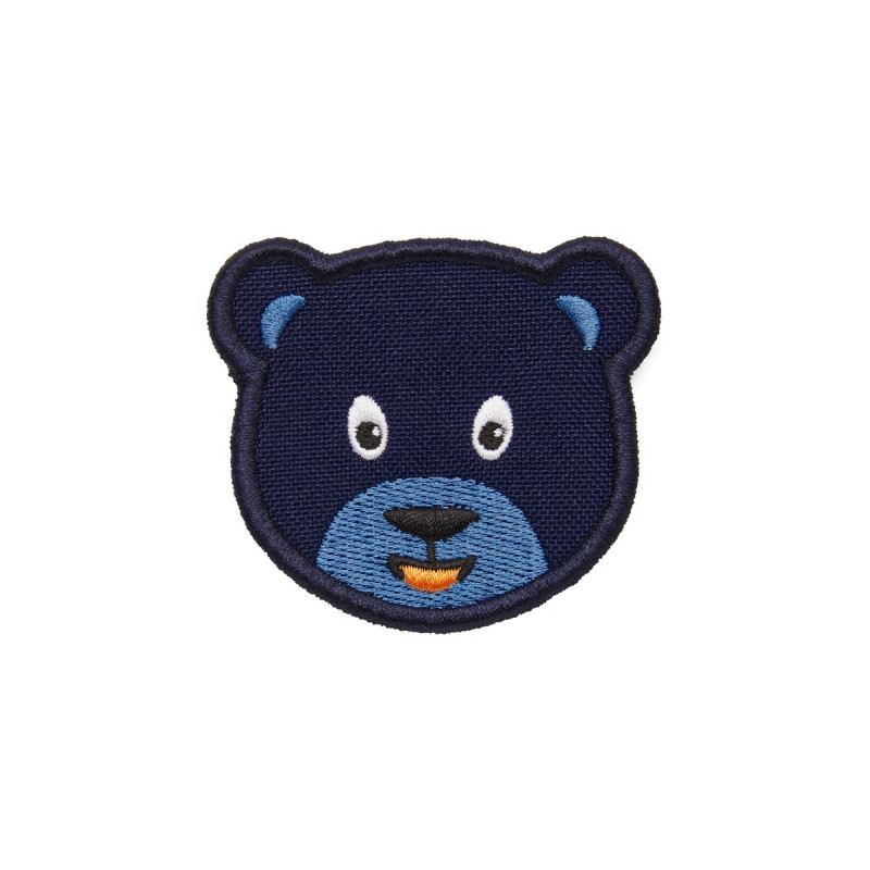 Affenzahn Klett-Badge Bär, Patch(blau)