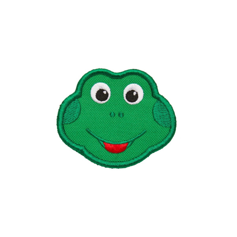 Affenzahn Klett-Badge Frosch, Patch(grün)