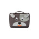 Affenzahn Schultasche Hund(grau)