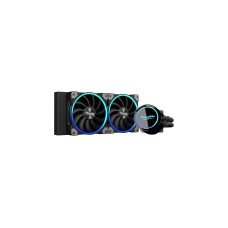 Alpenföhn Gletscherwasser 240 AiO RGB 240mm, Wasserkühlung(schwarz)