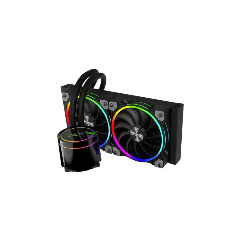 Alpenföhn Gletscherwasser 240 High Speed AiO RGB 240mm, Wasserkühlung(schwarz)