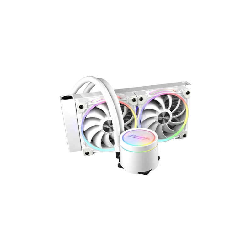 Alpenföhn Gletscherwasser 240 White RGB 240mm, Wasserkühlung(weiß, Outlet)