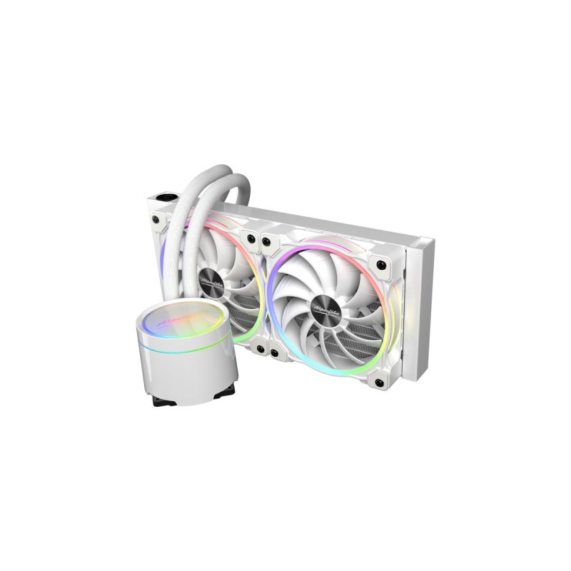 Alpenföhn Gletscherwasser 240 White RGB 240mm, Wasserkühlung(weiß, Outlet)