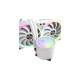 Alpenföhn Gletscherwasser 240 White RGB 240mm, Wasserkühlung(weiß, Outlet)