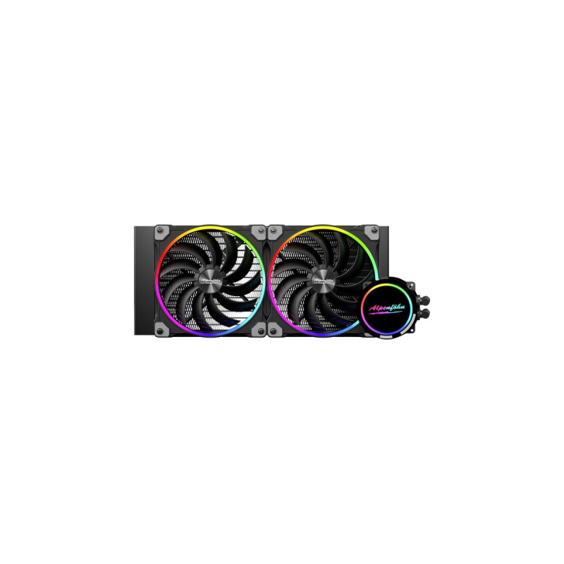 Alpenföhn Gletscherwasser 280 AiO RGB 280mm, Wasserkühlung(schwarz)