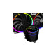 Alpenföhn Gletscherwasser 280 AiO RGB 280mm, Wasserkühlung(schwarz)