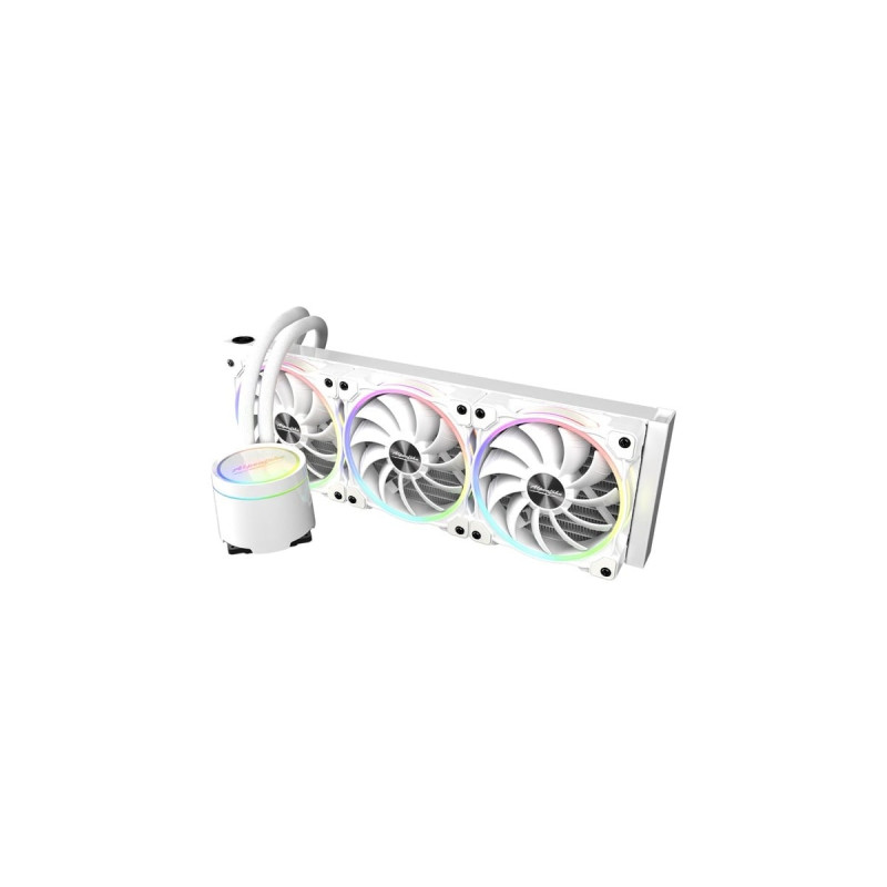Alpenföhn Gletscherwasser 360 White RGB 360mm, Wasserkühlung(weiß, Outlet)