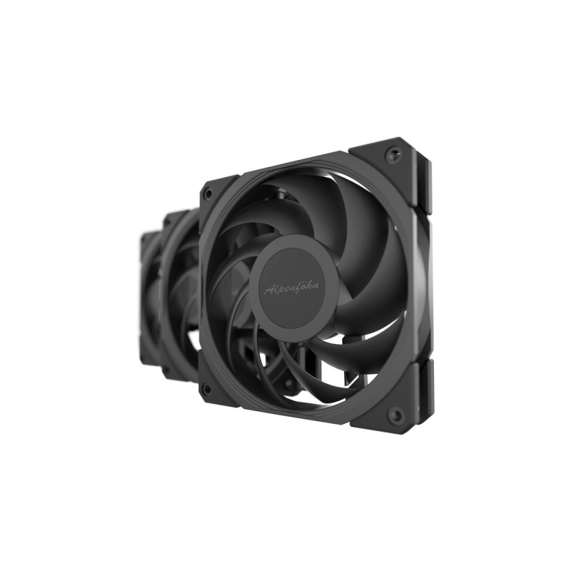 Alpenföhn JetStream, Gehäuselüfter(schwarz, 3er Pack)