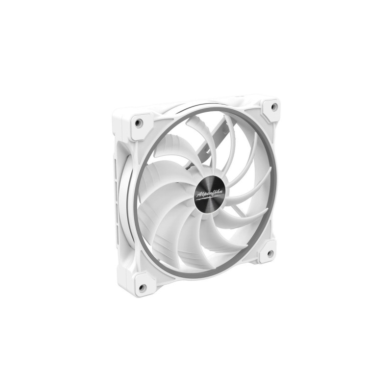 Alpenföhn Wing Boost 3 ARGB White Edition 140x140x25, Gehäuselüfter(weiß, 3er Pack, inkl. Fernbedienung, RF-Empfänger, RGB Splitter, PWM-Splitter)