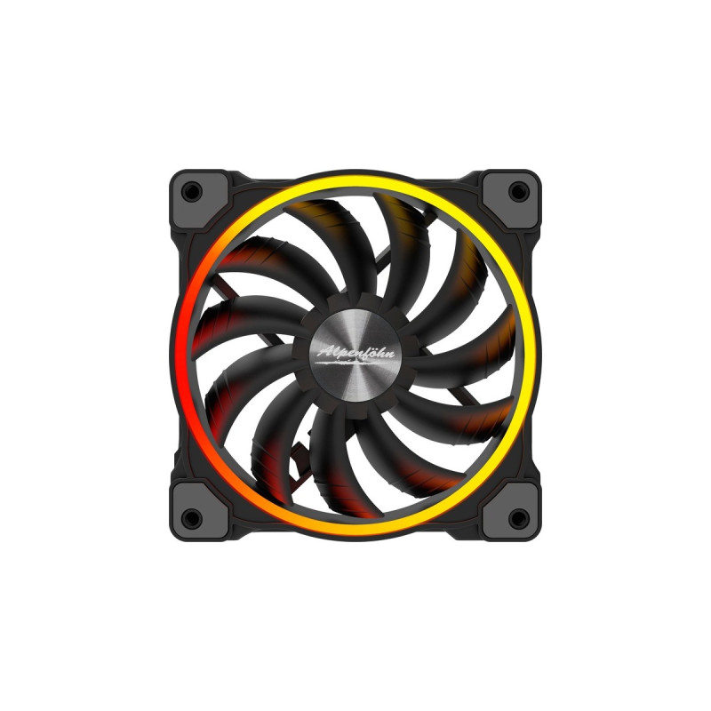 Alpenföhn Wing Boost 3 High Speed 120x120x25, Gehäuselüfter(schwarz, 3er Set)