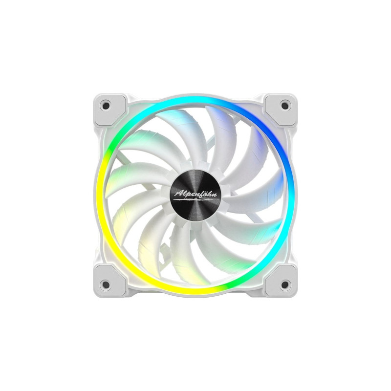 Alpenföhn Wing Boost 3 High Speed 120x120x25, Gehäuselüfter(weiß, Einzellüfter)