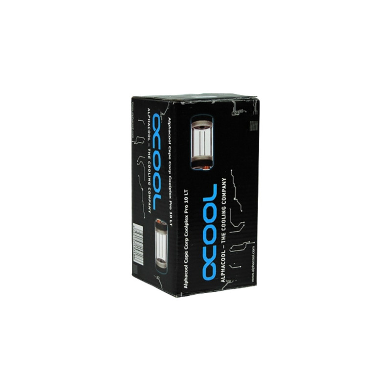 Alphacool AGB Cape Corp Coolplex Pro10LT, Ausgleichsbehälter(transparent/schwarz)