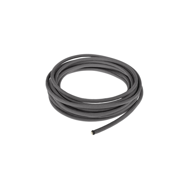 Alphacool AlphaCord Sleeve 4mm - 3,3 Meter, Schutzhülle(grau, Paracord 550 Typ 3)