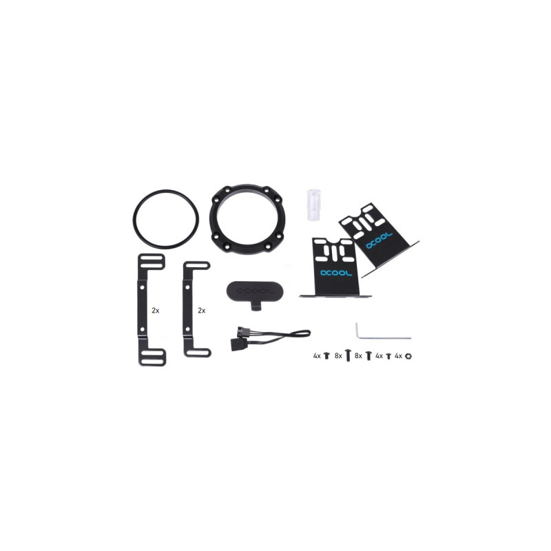 Alphacool Alphacool Core 100 Aurora Ausgleichsbehälter D5/VPP Acetal/A(schwarz)