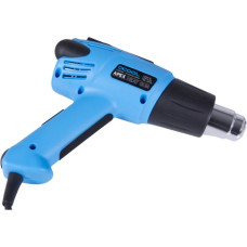 Alphacool Apex Heat Gun mit LCD, Heißluftgebläse(blau/schwarz, 2.000 Watt)