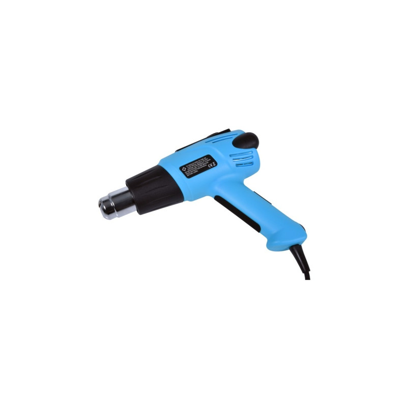 Alphacool Apex Heat Gun mit LCD, Heißluftgebläse(blau/schwarz, 2.000 Watt)