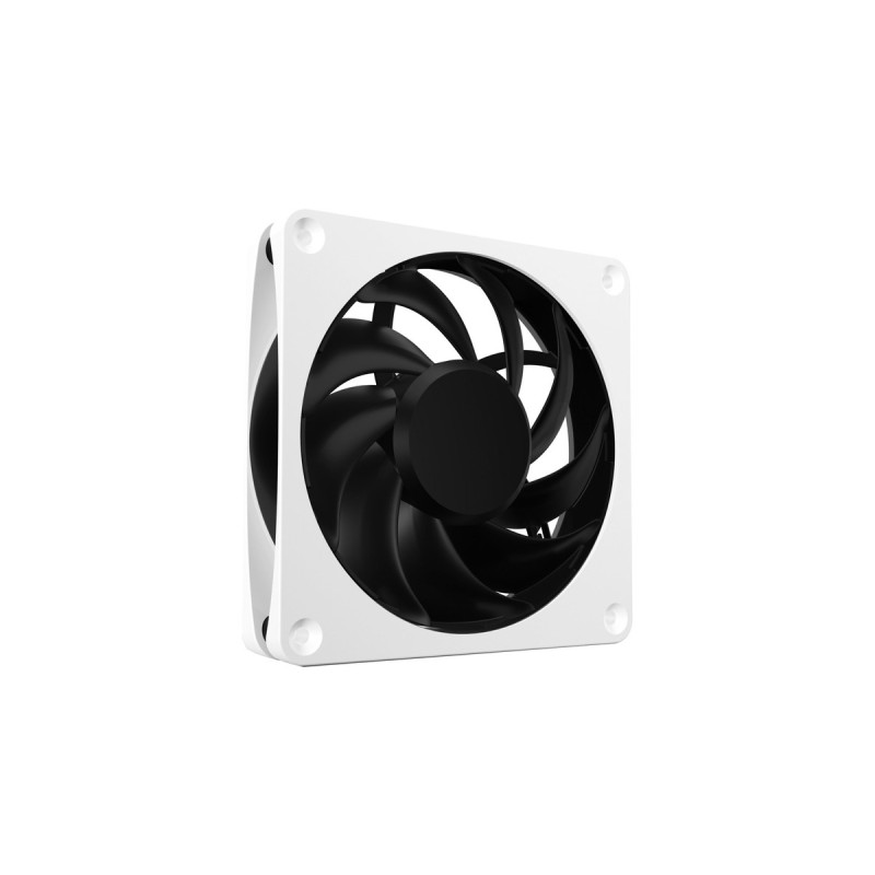 Alphacool Apex Stealth Metal 120mm Lüfter 2000rpm, Gehäuselüfter(weiß/schwarz)