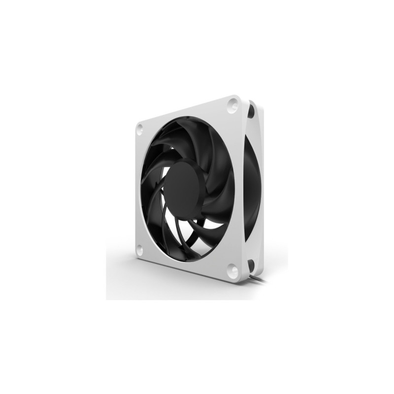 Alphacool Apex Stealth Metal Power 120mm Lüfter 3000rpm, Gehäuselüfter(weiß/schwarz)