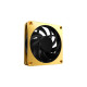 Alphacool Apex Stealth Metal Power 120mm Lüfter 3000rpm, Gehäuselüfter(gold/schwarz)