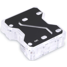 Alphacool Aurora GPX SLI Connector Dual X3 - Acryl - Digital RGB, Verbindung(transparent)