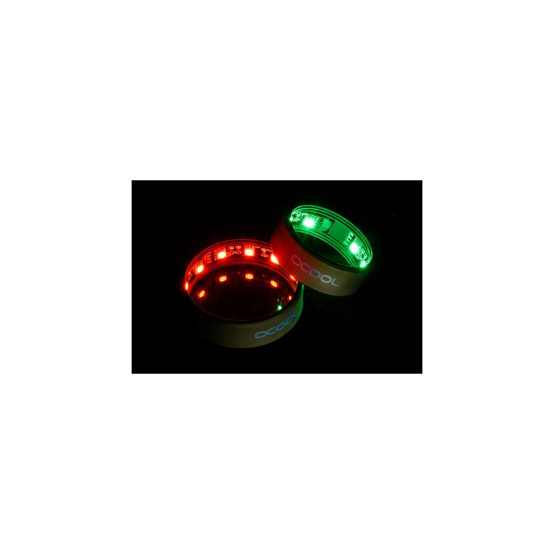 Alphacool Aurora LED Ring 50mm - RGB, LED-Streifen(schwarz)
