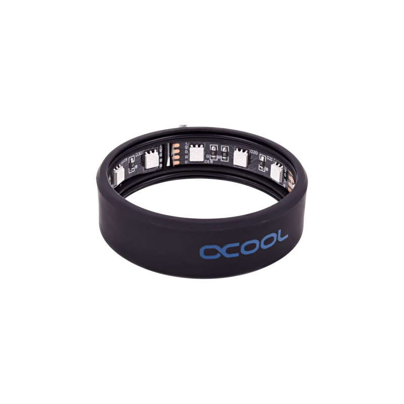 Alphacool Aurora LED Ring 60mm - RGB, LED-Streifen(schwarz)