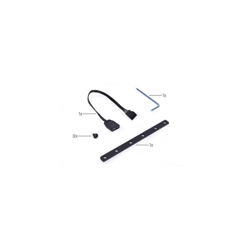 Alphacool Aurora, Halterung(schwarz)