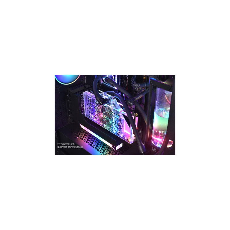 Alphacool Aurora, Halterung(schwarz)