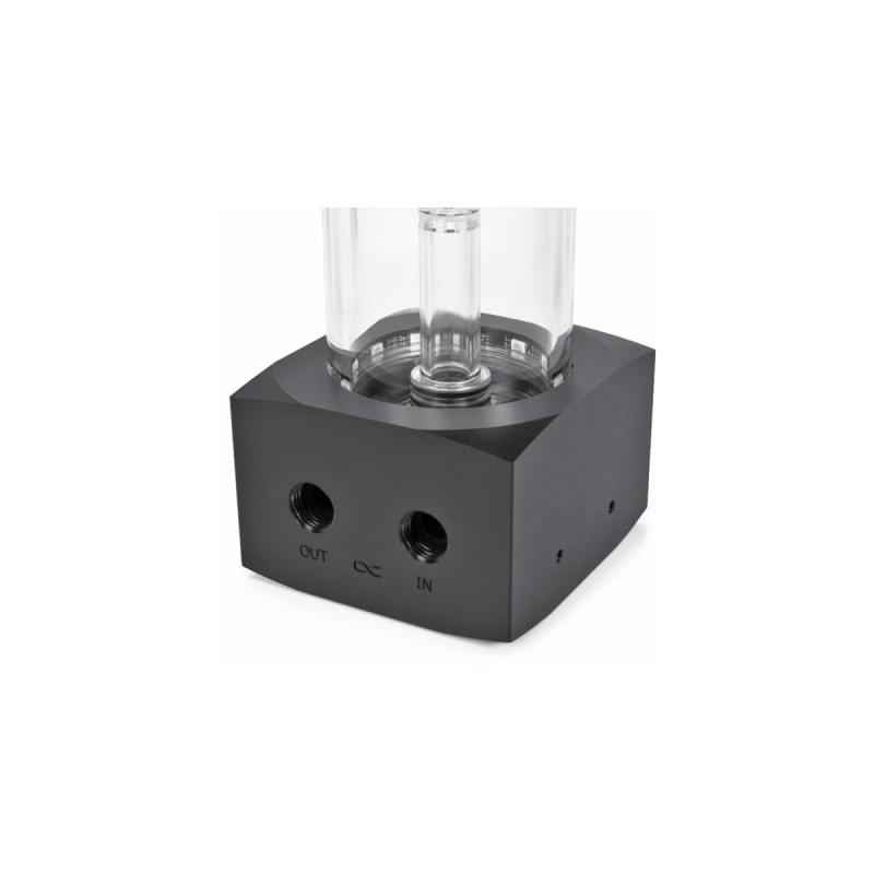 Alphacool Core 100 Aurora Ausgleichsbehälter D5/VPP Acetal/Acryl(schwarz)