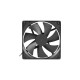 Alphacool Core 140mm Lüfter PWM 2500rpm, Gehäuselüfter(schwarz)