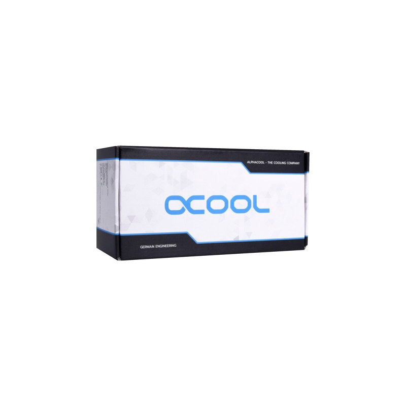 Alphacool Core 200 Aurora Reservoir Acetal/Acryl mit VPP Apex Pumpe(schwarz, Ausgleichsbehälter mit Pumpe)