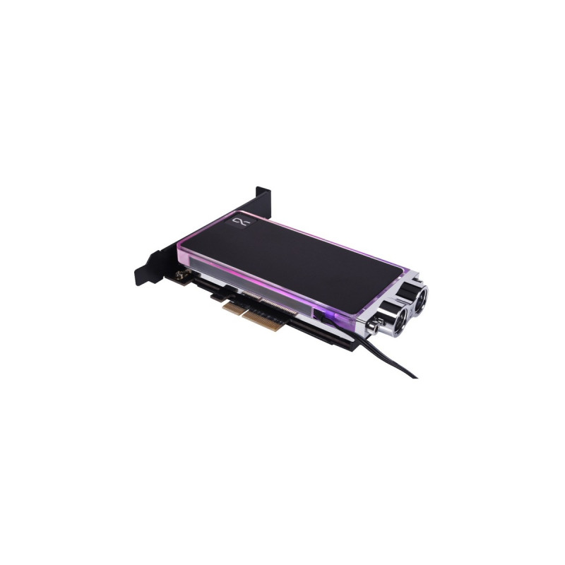 Alphacool Core M.2 NVMe PCIe 4.0 liquid cooler, Wasserkühlung(schwarz)
