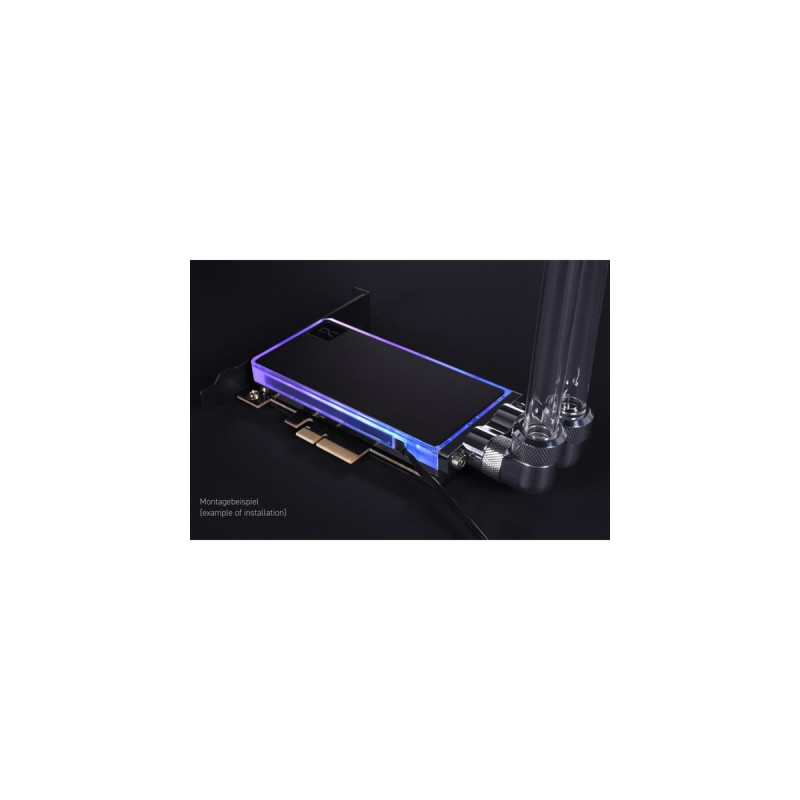 Alphacool Core M.2 NVMe PCIe 4.0 liquid cooler, Wasserkühlung(schwarz)