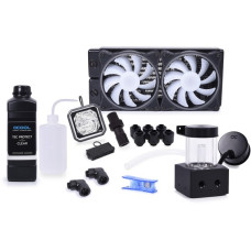 Alphacool Core Storm 240mm XT45 240mm, Wasserkühlung(schwarz/weiß)