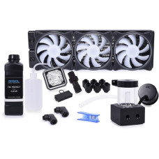 Alphacool Core Storm 360mm XT45 360mm, Wasserkühlung(schwarz/weiß)