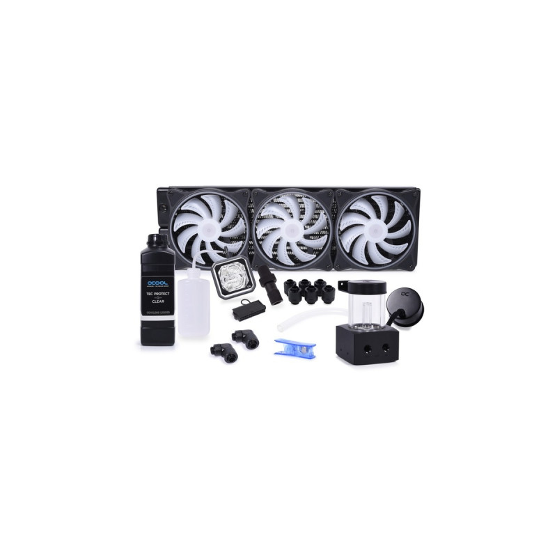 Alphacool Core Storm 420mm XT45 420mm, Wasserkühlung(schwarz/weiß)