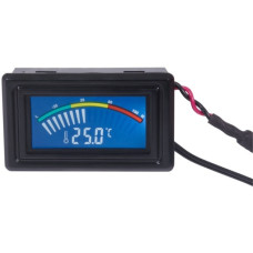 Alphacool Core Temperatursensor G1/4 IG/IG mit C/F Display(schwarz)