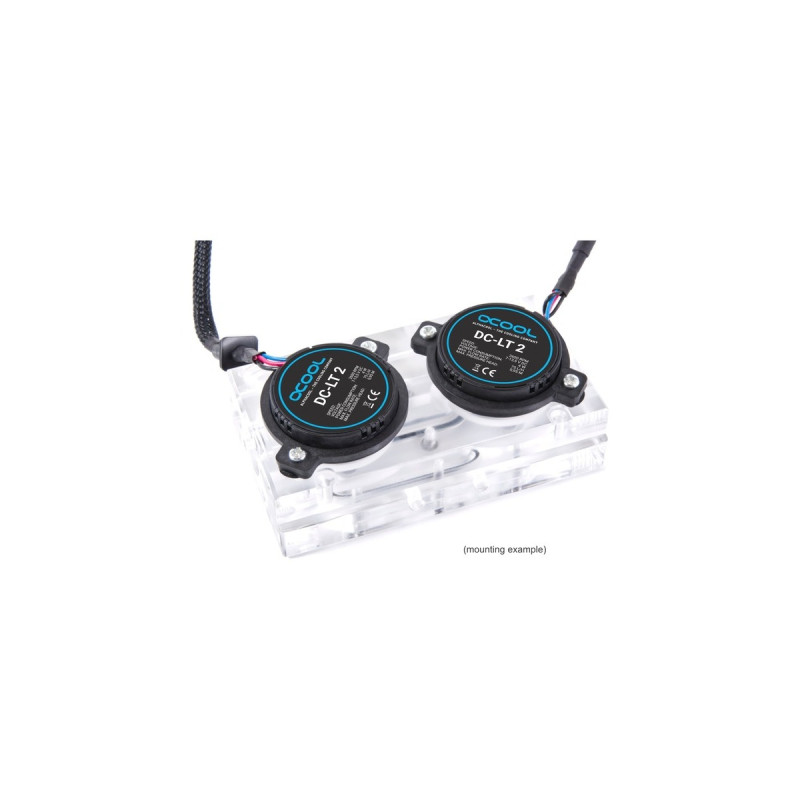 Alphacool DC-LT 2 - 2600rpm Ceramic - 12V DC - (3 Phasen Sinus PCB), Pumpe(schwarz)