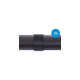Alphacool EPDM Tube 11/8 - Black 1m, Schlauch(schwarz (matt), 1 Meter in Retailbox)