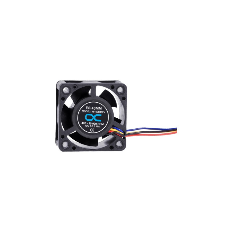 Alphacool ES 40mm 400-10.000rpm Fan 40x40x20mm, Gehäuselüfter(schwarz, Two Ball Bearing, PWM)