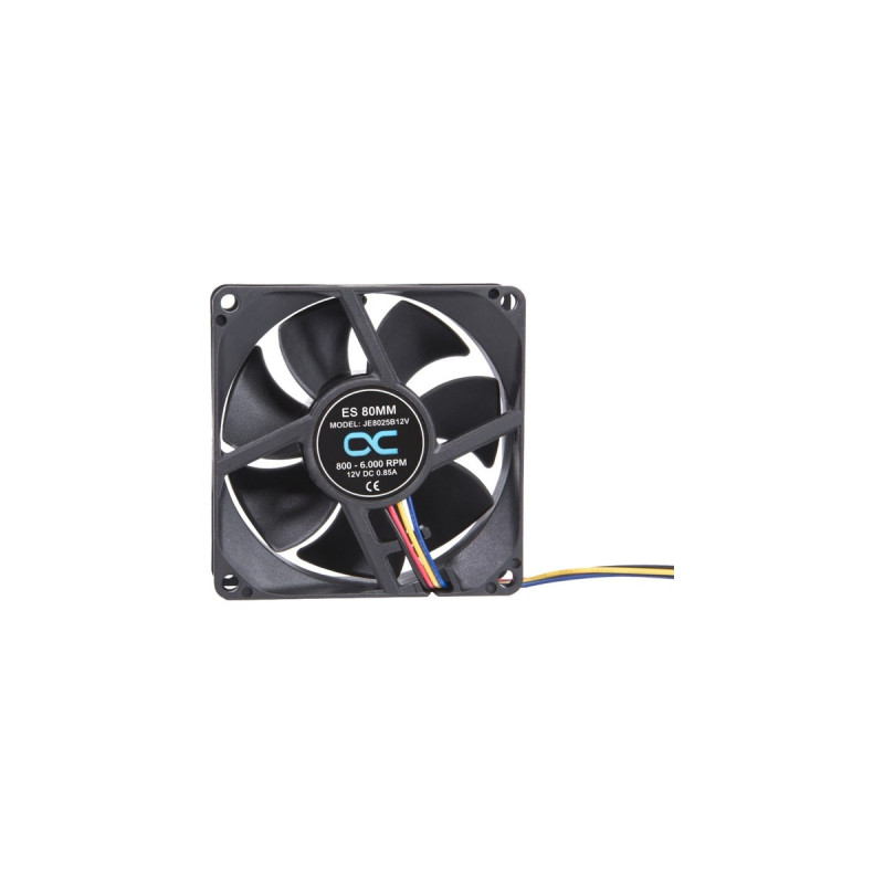 Alphacool ES 80mm 800-6.000rpm Fan 80x80x25mm, Gehäuselüfter(Two Ball Bearing, PWM)