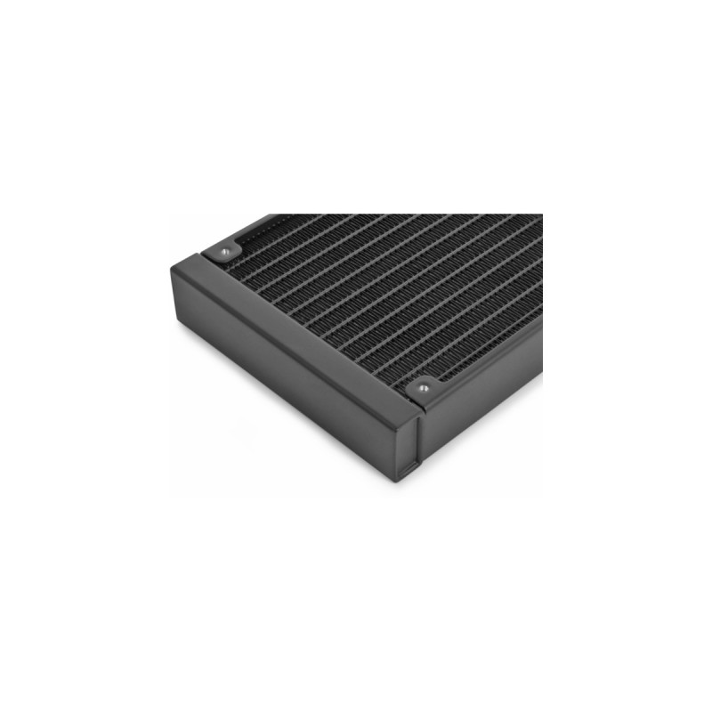 Alphacool ES Aluminium 240 mm T27, Radiator(schwarz, For Industry only)