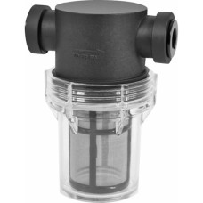 Alphacool ES Big Inline Partikelfilter 2x G1/4" IG/IG(schwarz/transparent, für den Kühlmittel-Kreislauf)