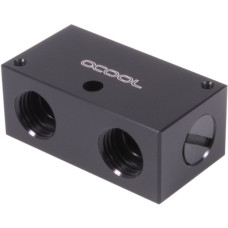 Alphacool ES Distro Plate C1, Verteiler(schwarz)
