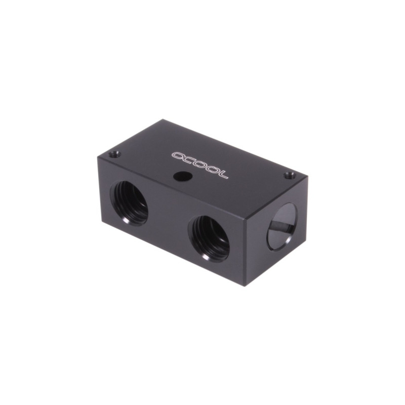 Alphacool ES Distro Plate C1, Verteiler(schwarz)