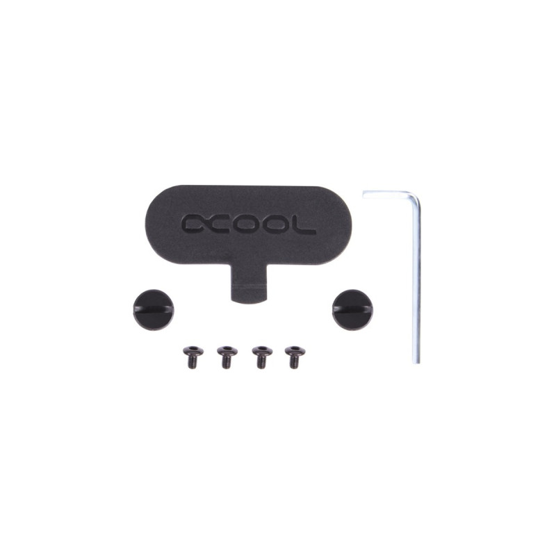 Alphacool ES Distro Plate C1, Verteiler(schwarz)